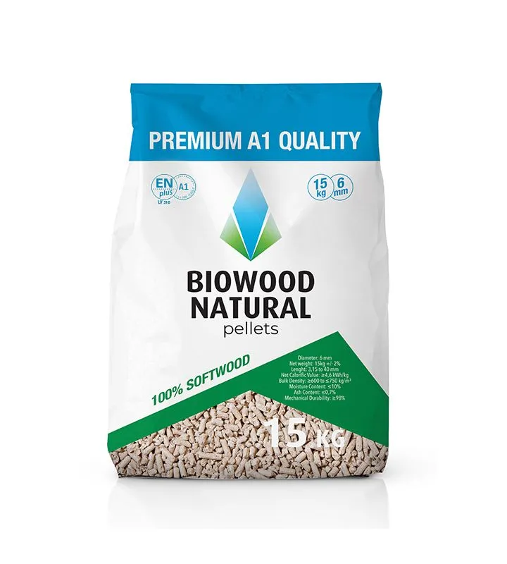 Biowood Natural | Trepellets 6 mm